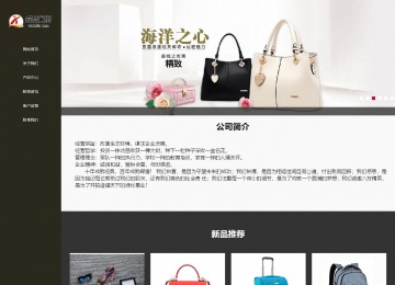 響應式成品案例站No:807